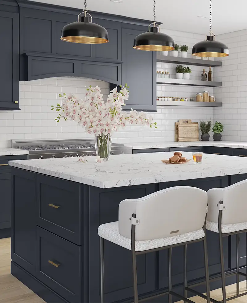 semi custom kitchen cabinets by Kirkplan Kitchens