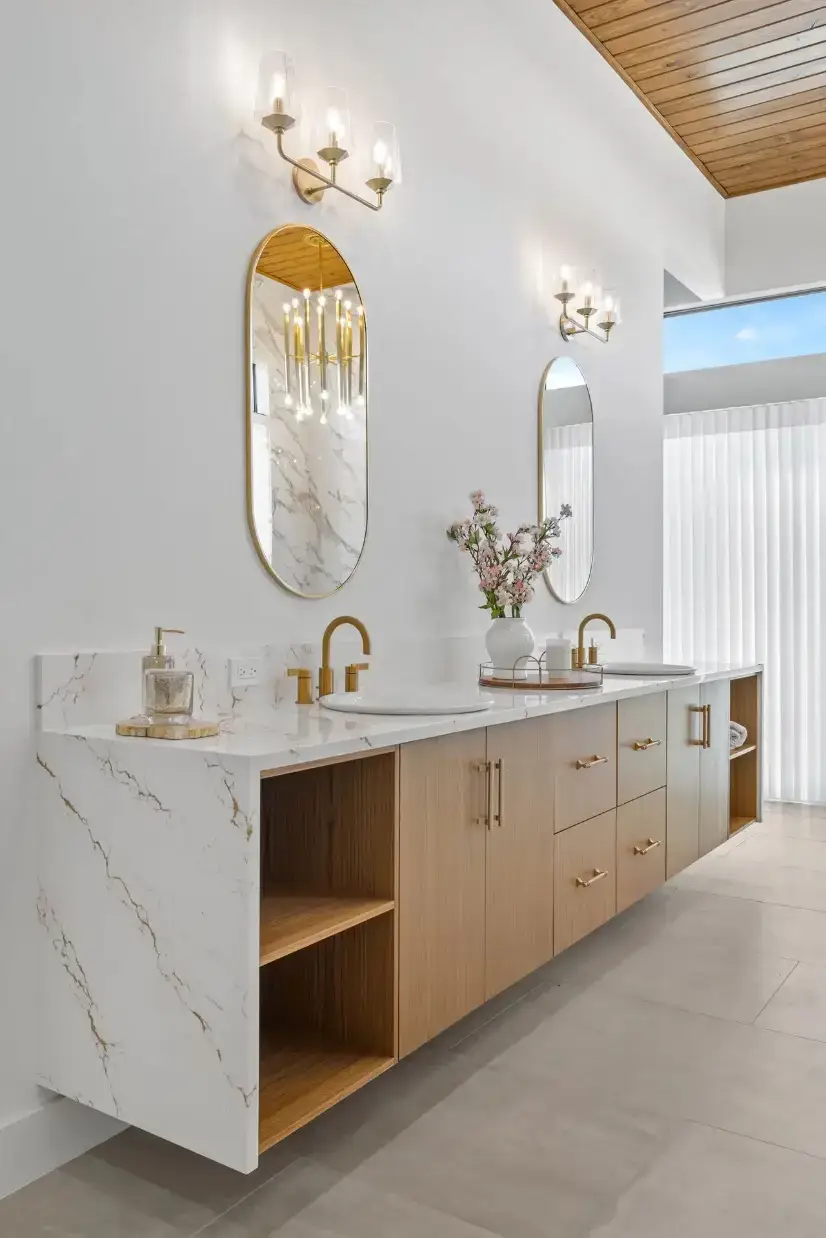 Custom Bathroom Cabinets