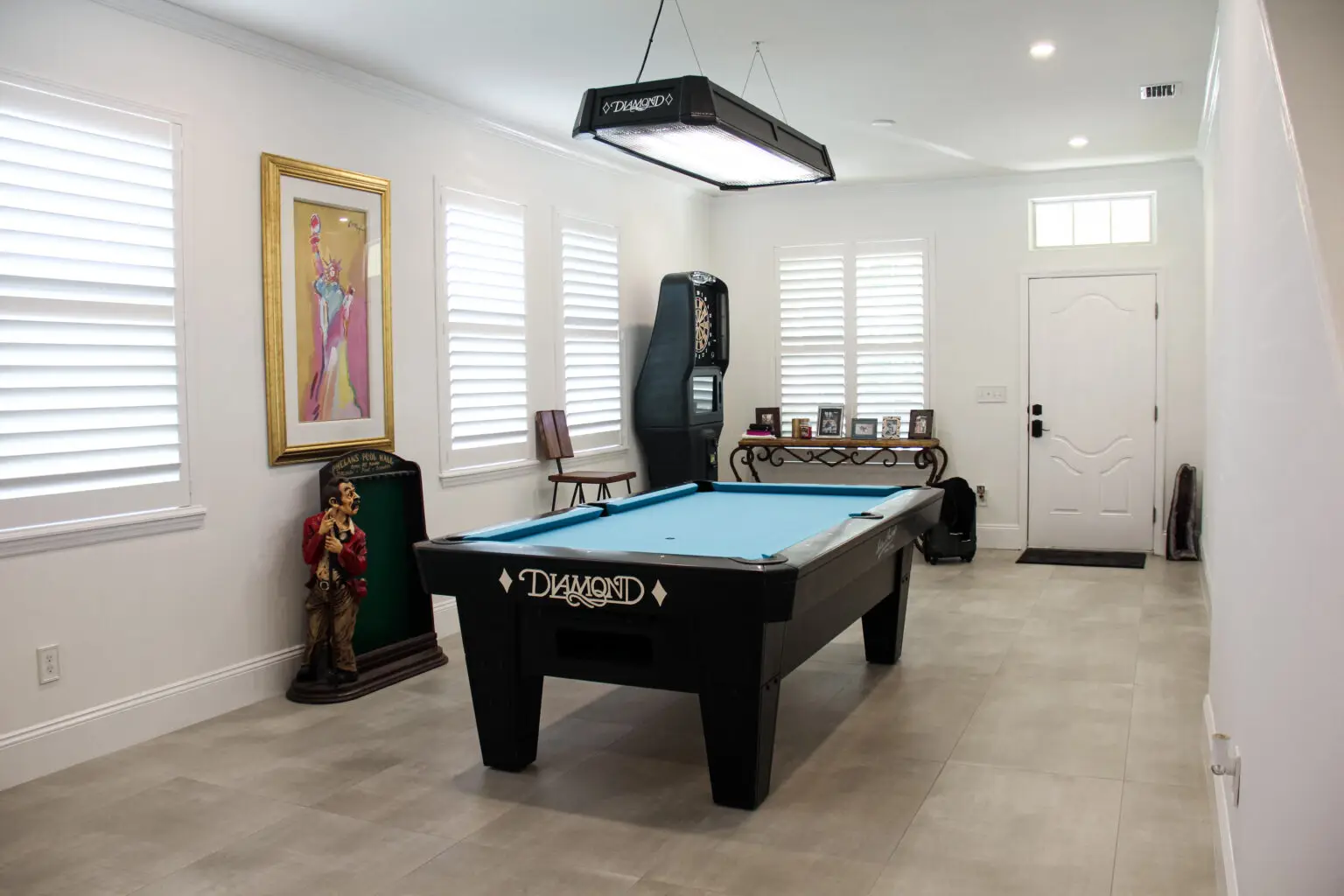Bradenton games room remodelling.