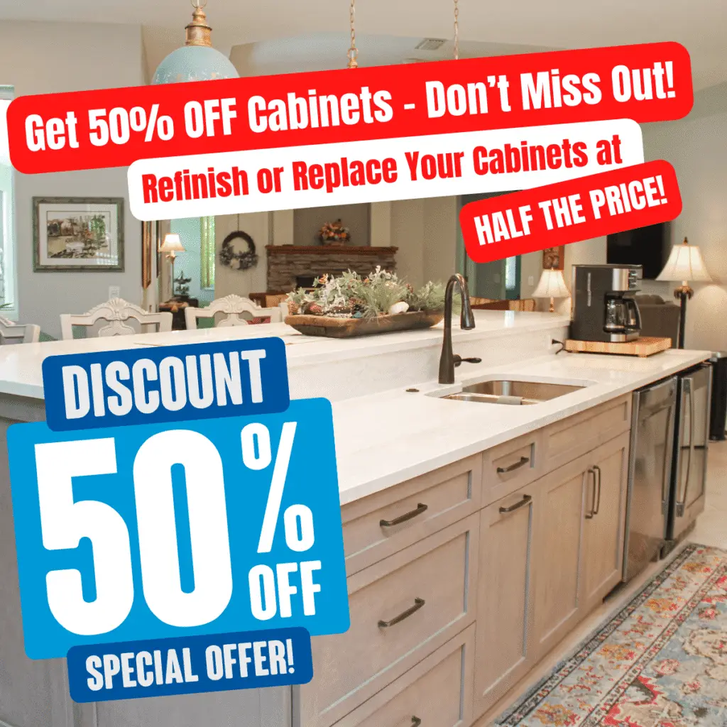 50% off for cabinets Offer