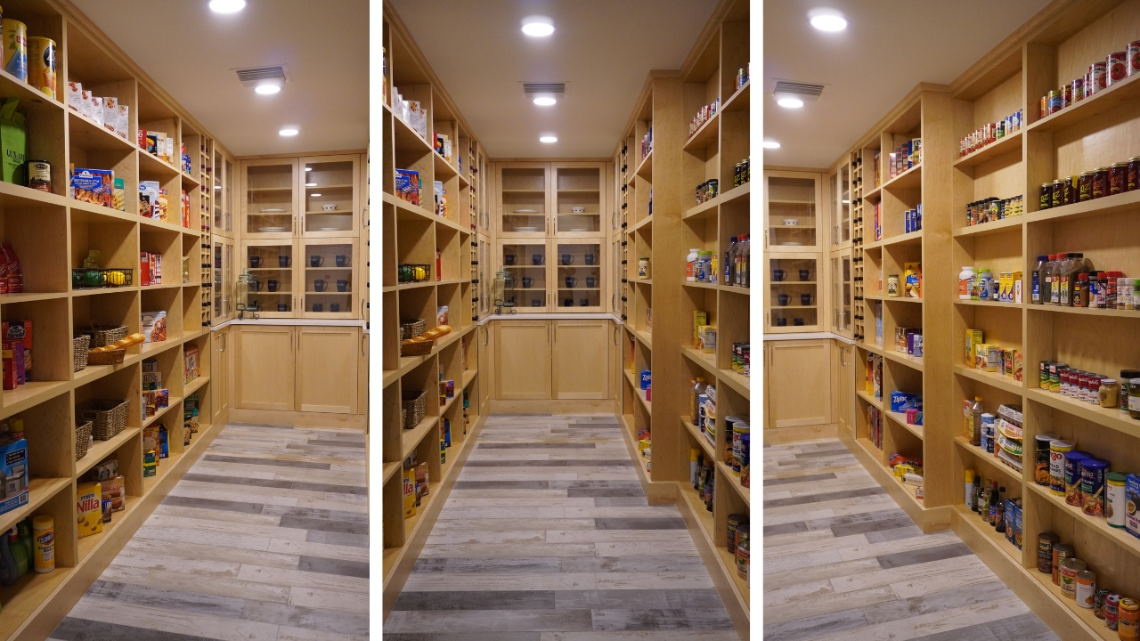 pantry room by Kirkplan Kitchens