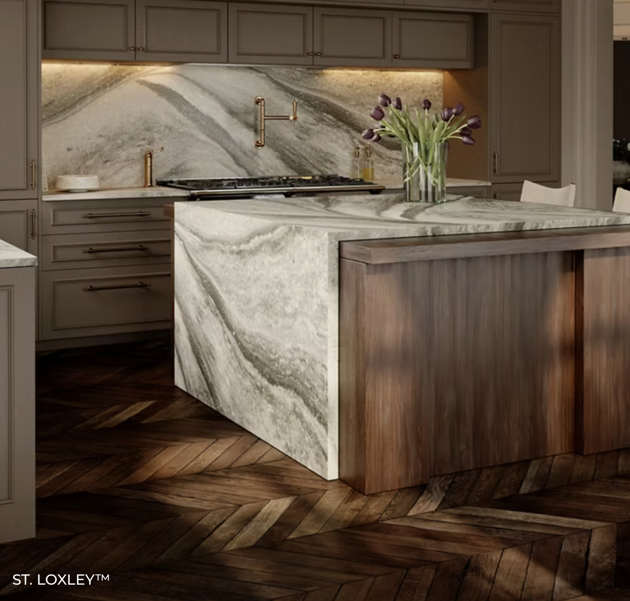 St. Loxley quartz countertops