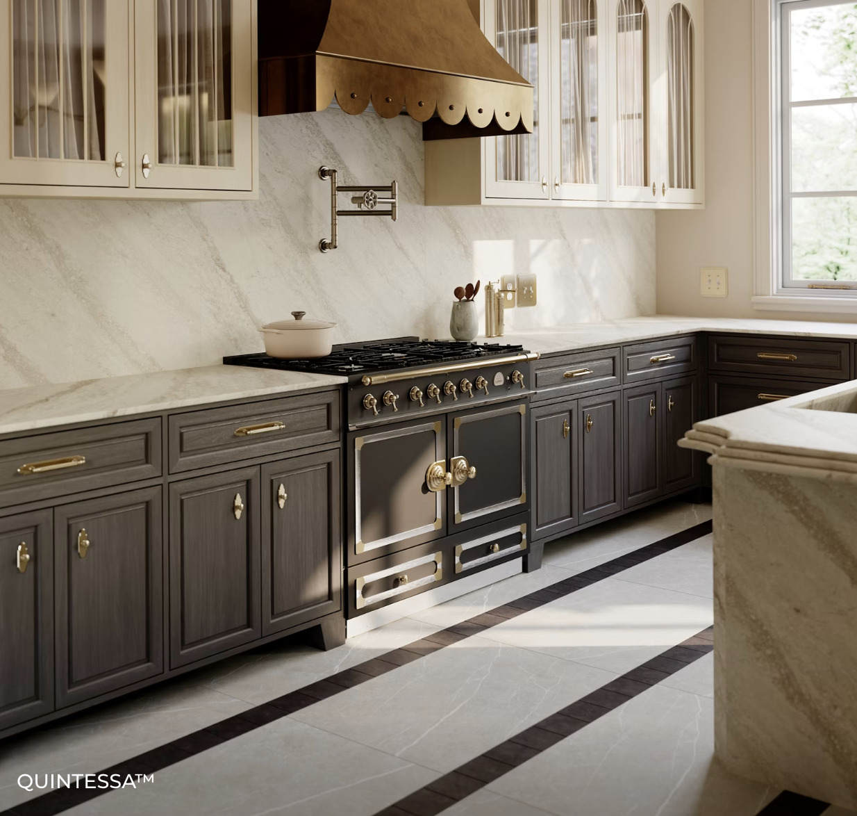 quintessa quartz countertop
